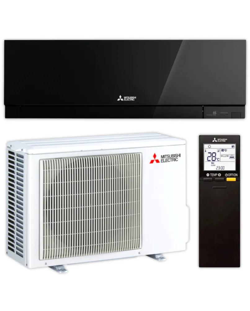 Mitsubishi Split Klimaanlage Komplett Set | MUZ/MSZ-EF25VGKB | 2