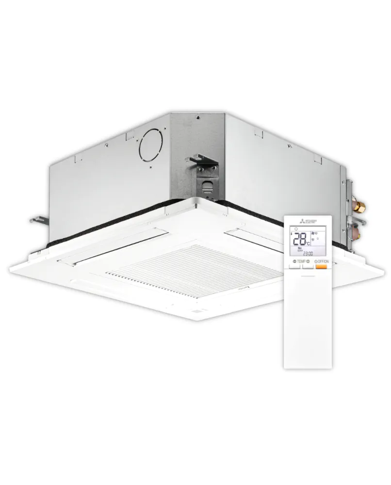 Mitsubishi Klimaanlage 4-Wege-Deckenkassette + Blende | SLZ-M35FA2 | 3