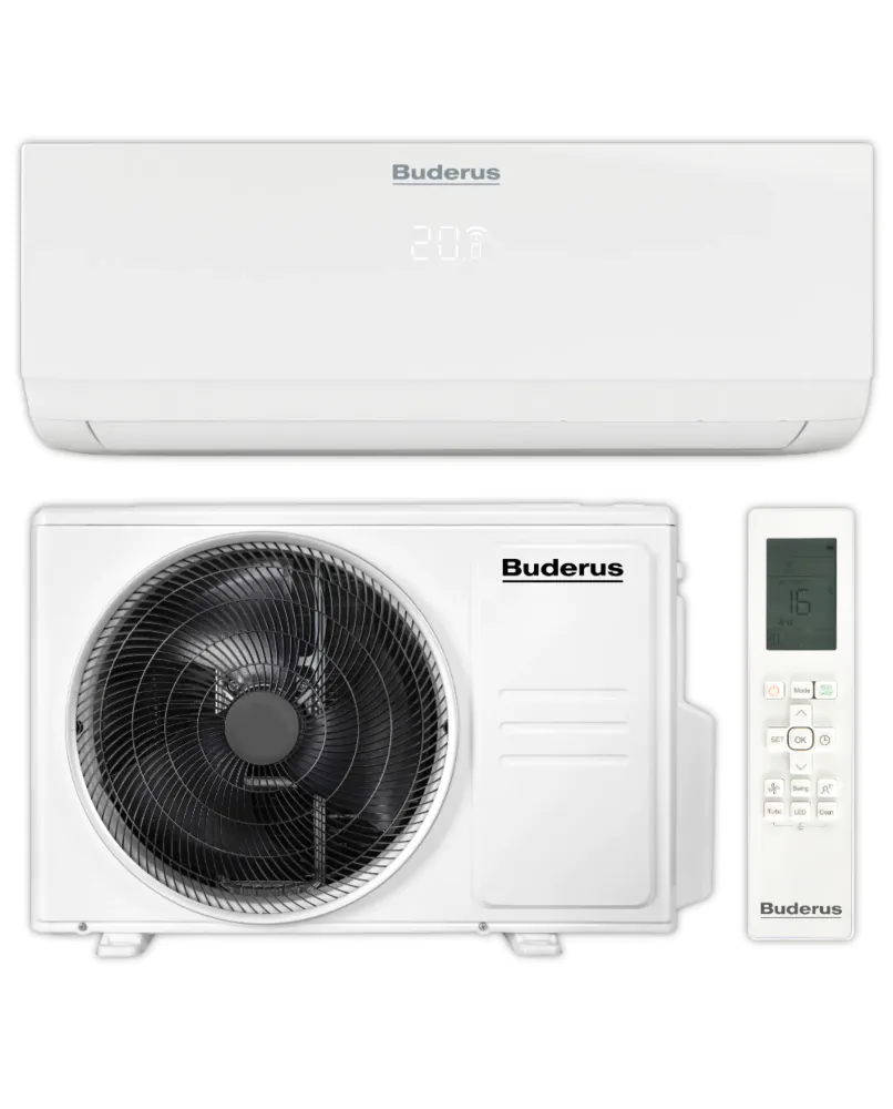 Buderus Split Klimaanlage Komplett-Set | Logacool AC166i.2-2