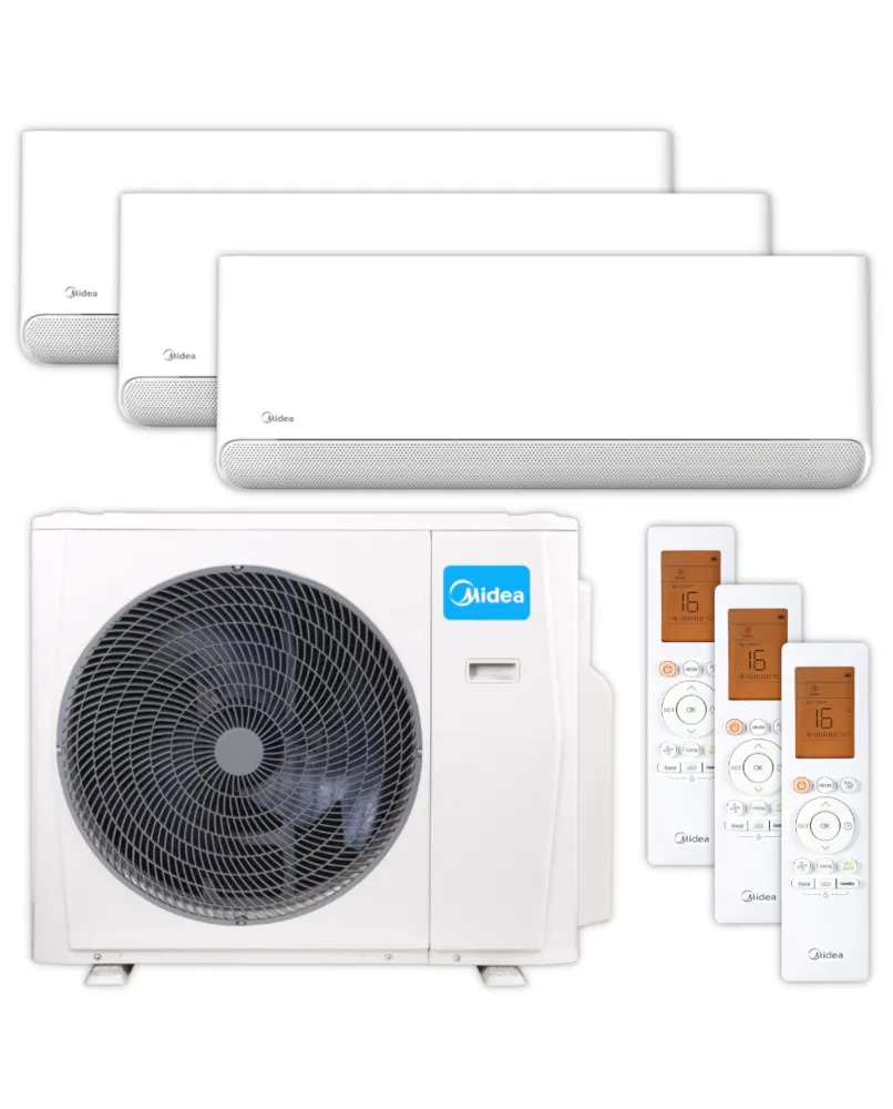 MIDEA Multisplit Klimaanlage Set | BreezelessE | 2x2