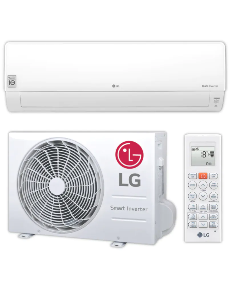 LG Split Klimaanlage Komplett-Set | DELUXE DC09RK | 2