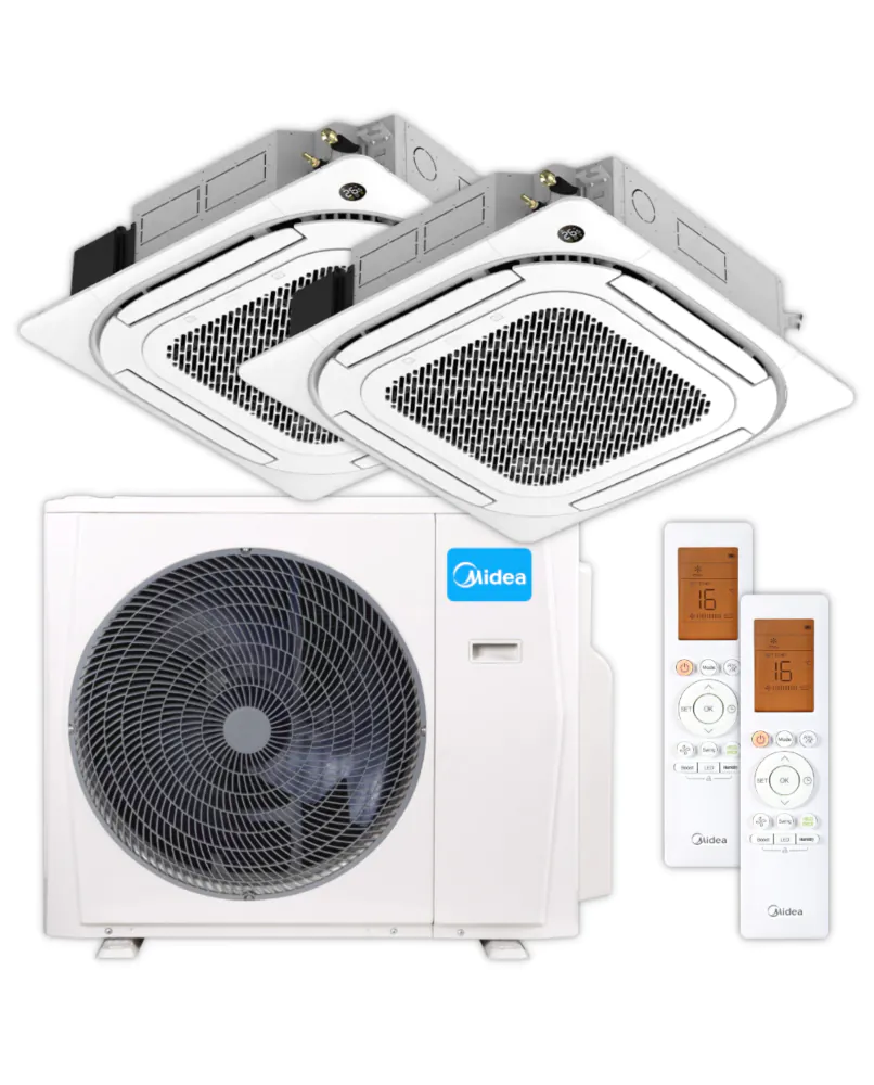 MIDEA Deckenkassetten-Set Multisplit | 2