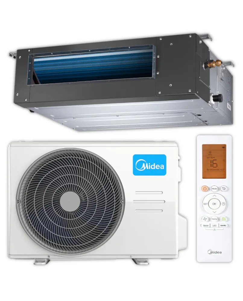 MIDEA Kanalklimageräte-Set | MTJ-24HWFNX(GA) | 7