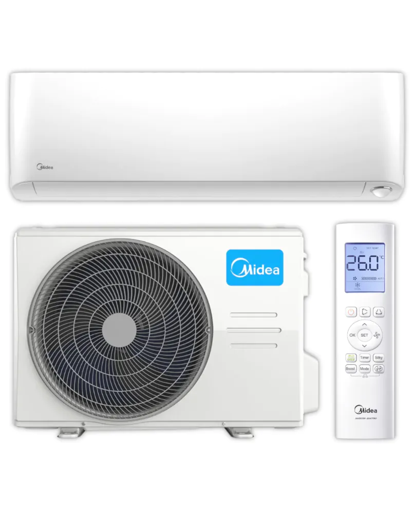 Midea Split Klimaanlage Komplett-Set | Oasis Plus 12 | 3