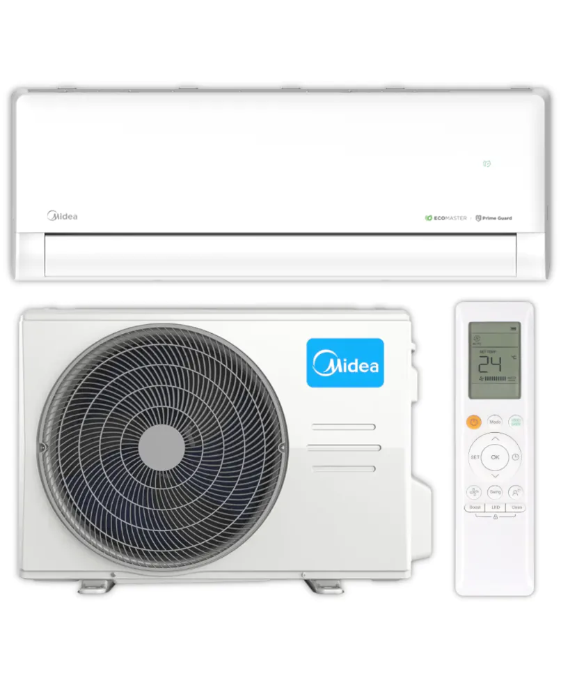 Midea Split Klimaanlage Komplett-Set | Solstice 09 | Weiß | 2