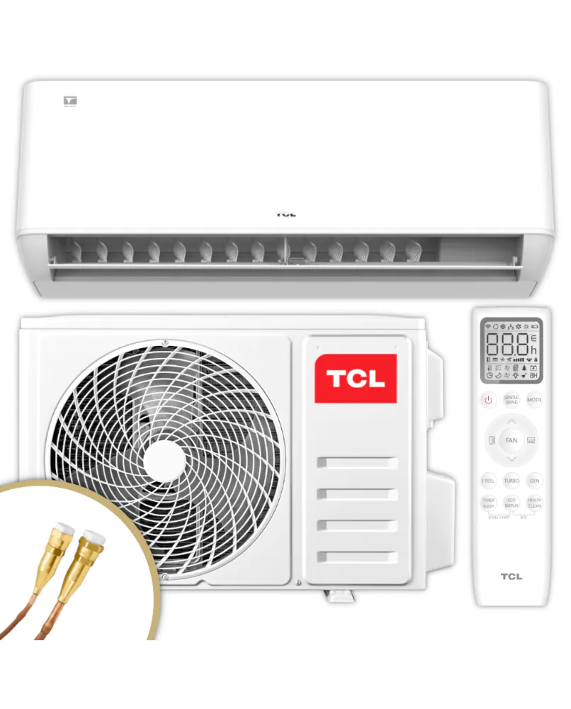 TCL Split Klimaanlage Set | TAC-12CHSD/TPG11 | 3